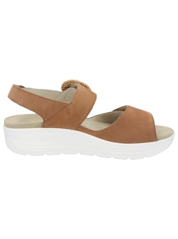 Solidus Riemchen Sandalen für Damen in braun