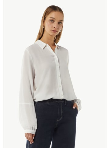 comma Bluse in 0120_weiß