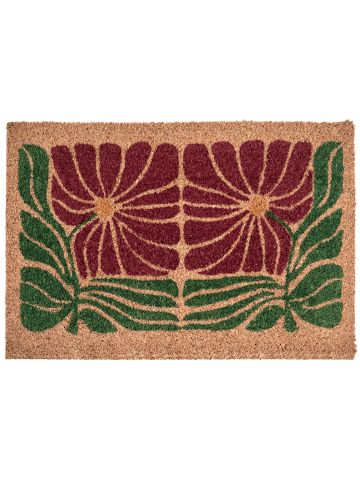 Beliani Fußmatte TANALIAN in Bunt - (W) 40 x (L) 60 cm