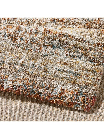 Mint Rugs Hochflor Teppich Granite Braun meliert