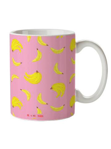 Mr. & Mrs. Panda Kaffeebecher Bananen Staude ohne Spruch in Rosa