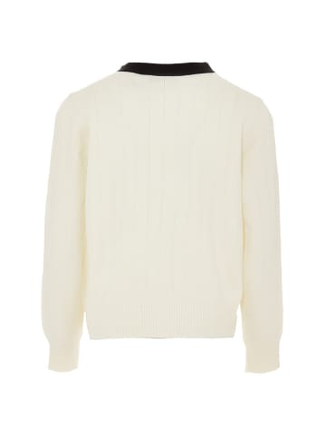 VIRITA Women Cardigan in Wollweiss
