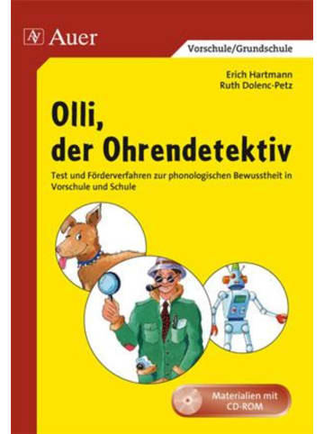 Auer Verlag Olli, der Ohrendetektiv | Test und Förderverfahren zur phonologischen...