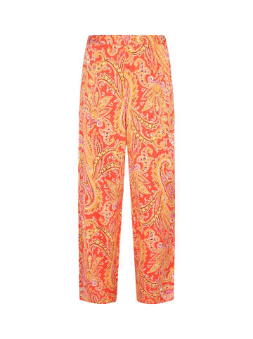 IZIA Women Pants in orange multicolor