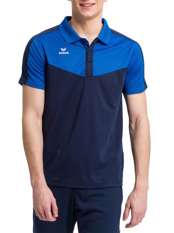 erima Herren Squad Poloshirt in new royal/new navy