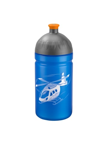 Step by Step Trinkflasche, 0,5 l, für Kindergarten und Schule in Helicopter Sam, Blau