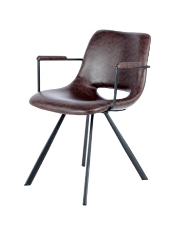 Vivorum Stuhl Josephine 625 2er-Set in Dunkelbraun