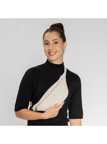 Lazarotti Bologna Leather Gürteltasche Leder 31 cm in cream