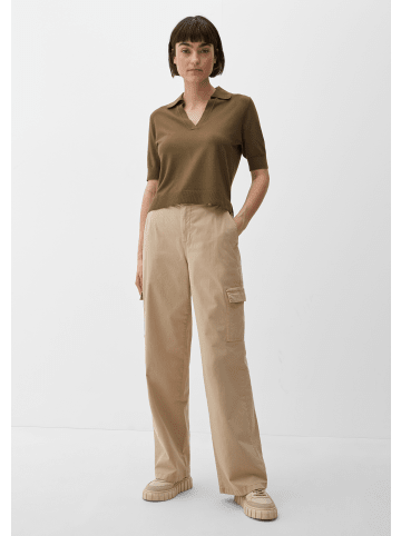 s.Oliver Hose lang in Beige