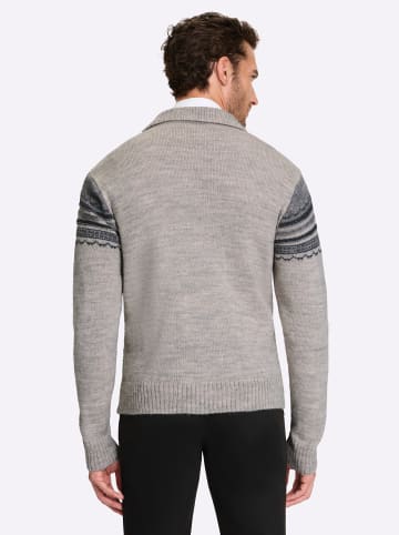 WITT WEIDEN Strickjacke in grau-meliert