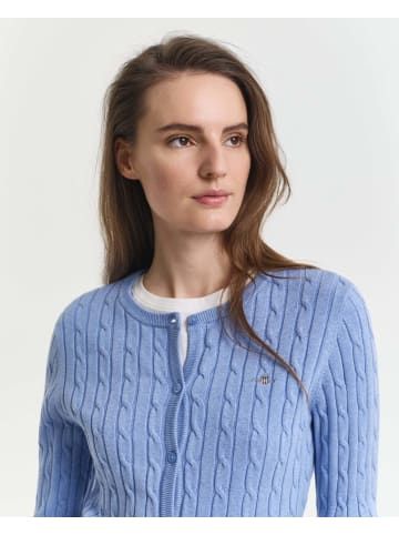 Gant Strickjacke in hellblau - 0006