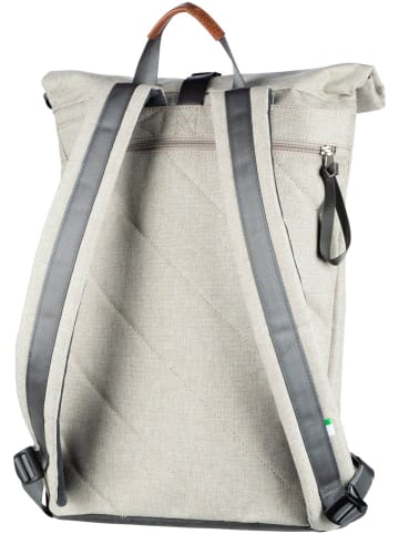 Zwei Rolltop Rucksack Benno BE250 in Creme