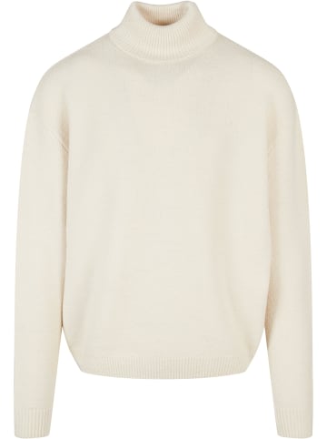 Urban Classics Urban Classics Herren Oversized Roll Neck Sweater in whitesand