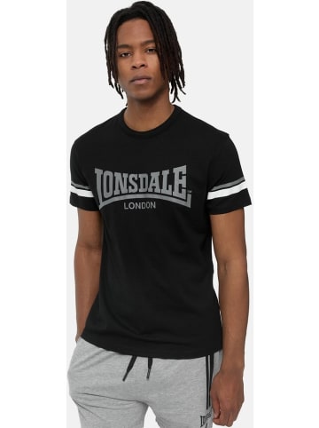 Lonsdale T-Shirt "Creich" in Schwarz