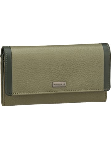 Bugatti Geldbörse Sina Ladies Long Wallet With Flap in Grün