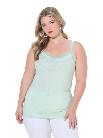 MIAMODA Strick-Top in helles jadegrün