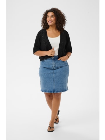 KAFFE curve Strickjacke KCsilje Regular fit in Black Deep