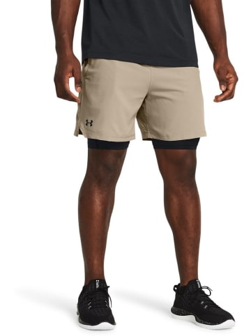 Under Armour Sportshorts "Vanish Woven 2In1 Sts" in Braun