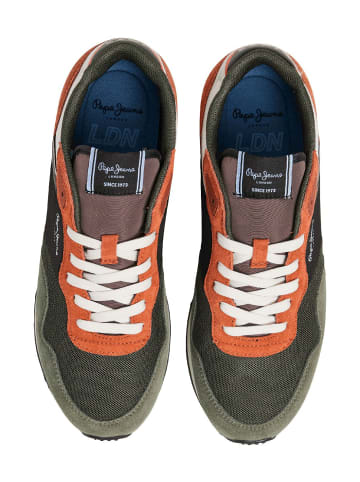 Pepe Jeans Sneakers London in Grün