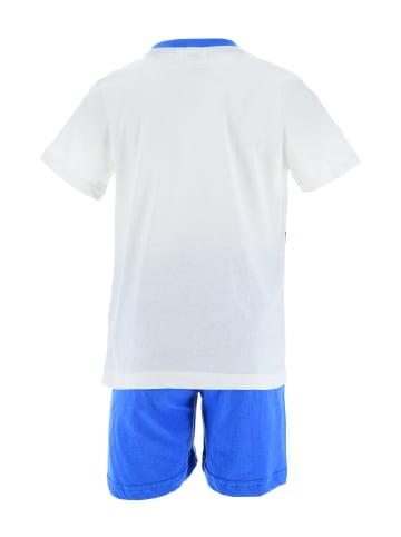 Paw Patrol 2tlg. Outfit: Schlafanzug Marshall Pyjama in Blau