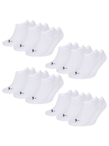 Puma Bodywear Socken 12 Paar in Weiß