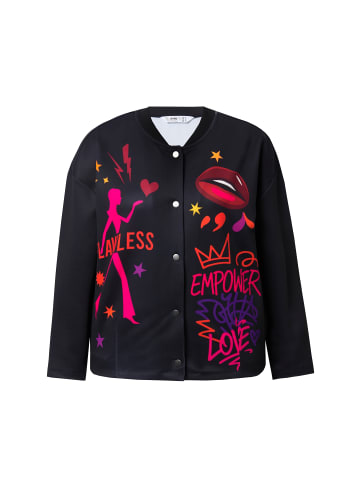 Angel of Style Jacke in schwarz