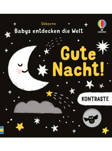 Usborn Buch - Kontraste - Babys entdecken die Welt: Gute Nacht!