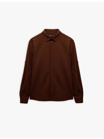 KOTON SHIRTS LS in Braun