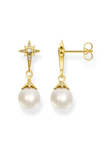 Thomas Sabo Ohrringe in gold, weiß