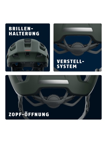 ABUS Fahrradhelm MoDrop in pine green