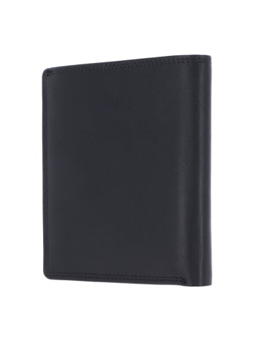 Golden Head Polo Geldbörse RFID Schutz Leder 11 cm in schwarz