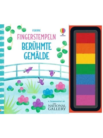 Usborn Buch - Fingerstempeln: Berühmte Gemälde