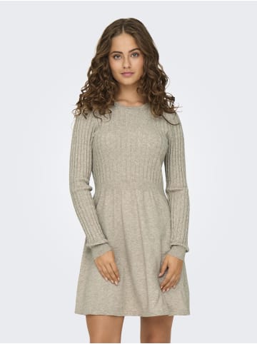 ONLY Strickkleid in Weathered Teak