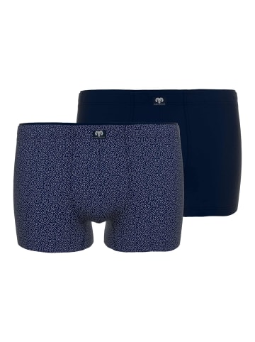 CECEBA Pants 2Er Pack Ohio in blau-dunkel-Allover
