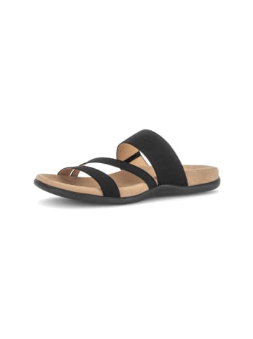 Gabor Pantolette in schwarz