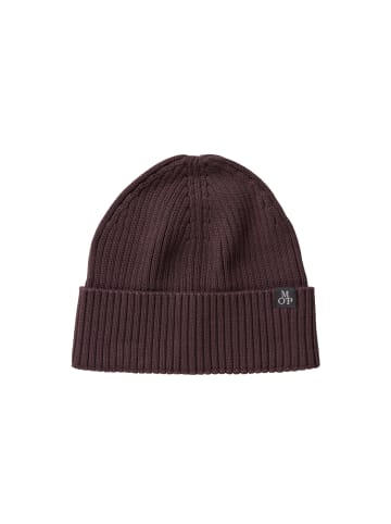 Marc O'Polo Mütze in Deep Mullberry