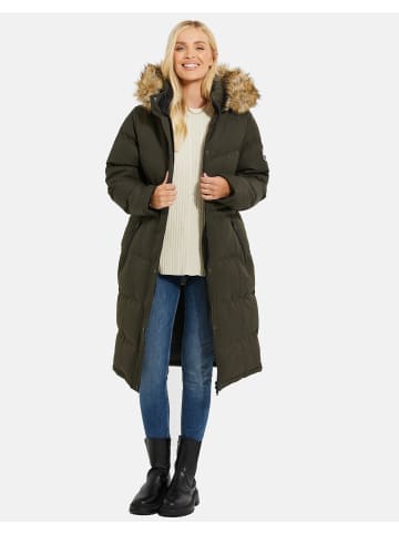 Threadbare Wintermantel THB Arnie Long Padded Coat in Khaki