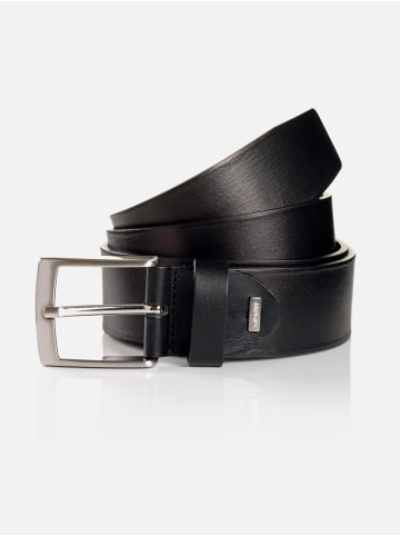 Monti Ledergürtel TUSTON in black uni