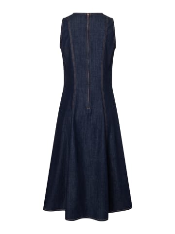 More & More ärmelloses, ausgestelltes Jeanskleid in dark blue denim