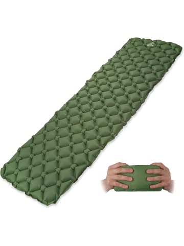 Normani Outdoor Sports Luftmatratze MicroFlat I in Grün