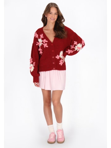 myMo Cardigan in burgundy
