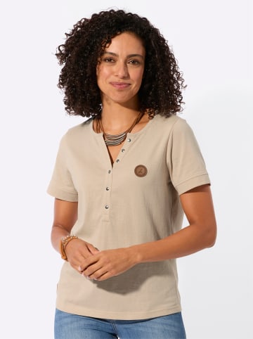 WITT WEIDEN Kurzarmshirt in beige