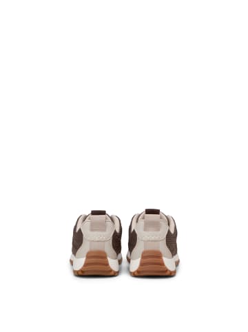 Marc O'Polo Sneaker Model Bella in burnt coffee/grey silk