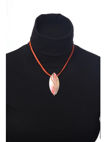 collezione alessandro Kurze Kette " Cleo " in orange