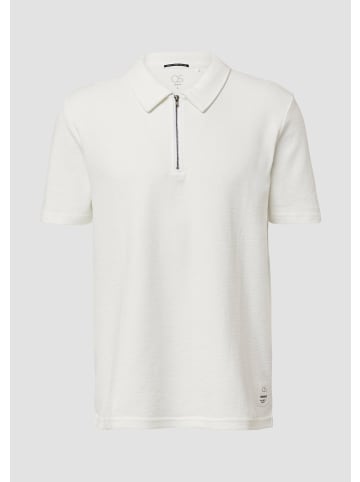 QS Polo-Shirt in 0100_weiß