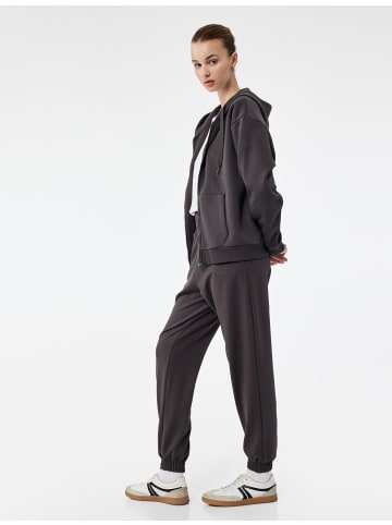 KOTON SWEAT BOTTOMS in Anthrazit