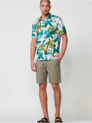 KOROSHI KurzÃ¤rmliges hemd. in grun
