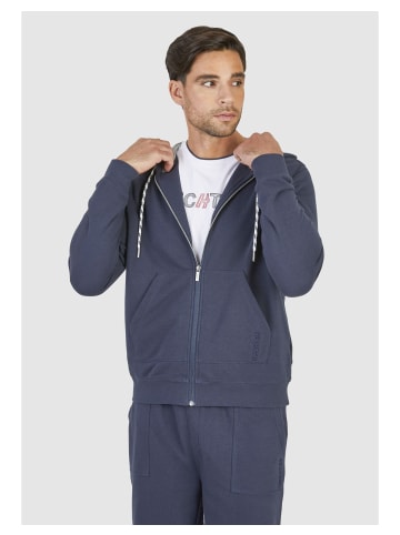 HECHTER PARIS Kapuzenjacke HOODIE in midnight blue