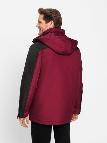WITT WEIDEN Funktionsjacke in dunkelrot-schwarz