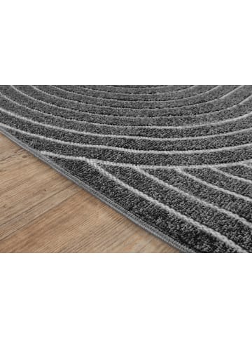 the carpet Flachgewebe Outdoor Teppich Santo Plus in Anthrazit